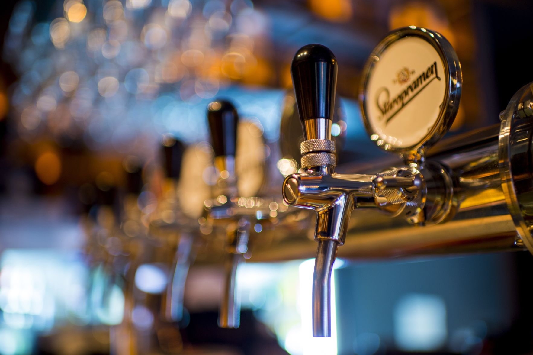 Self-pour taproom